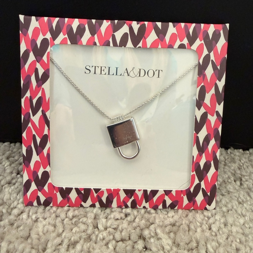Keep Collective Silver Padlock Pendant